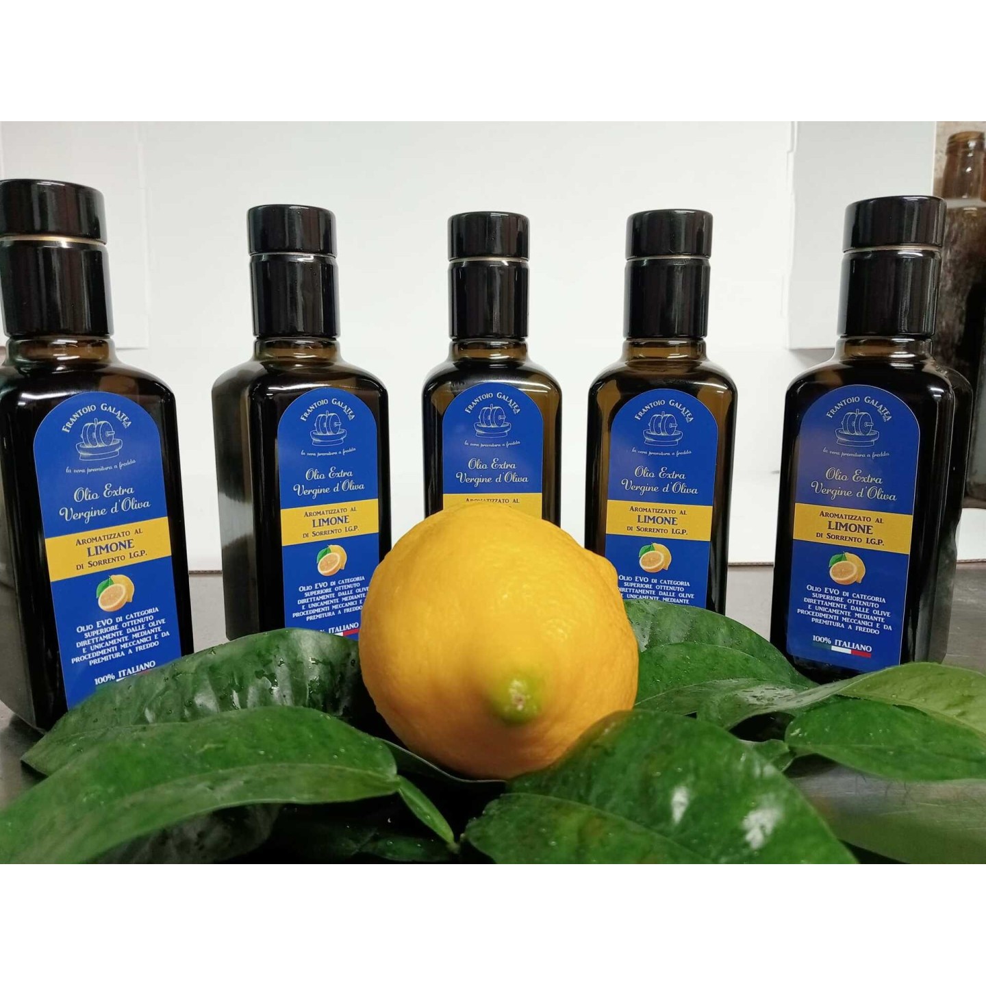 Condimento  aromatizzato al  limone a base di olio d’oliva - Frantoio Galatea
