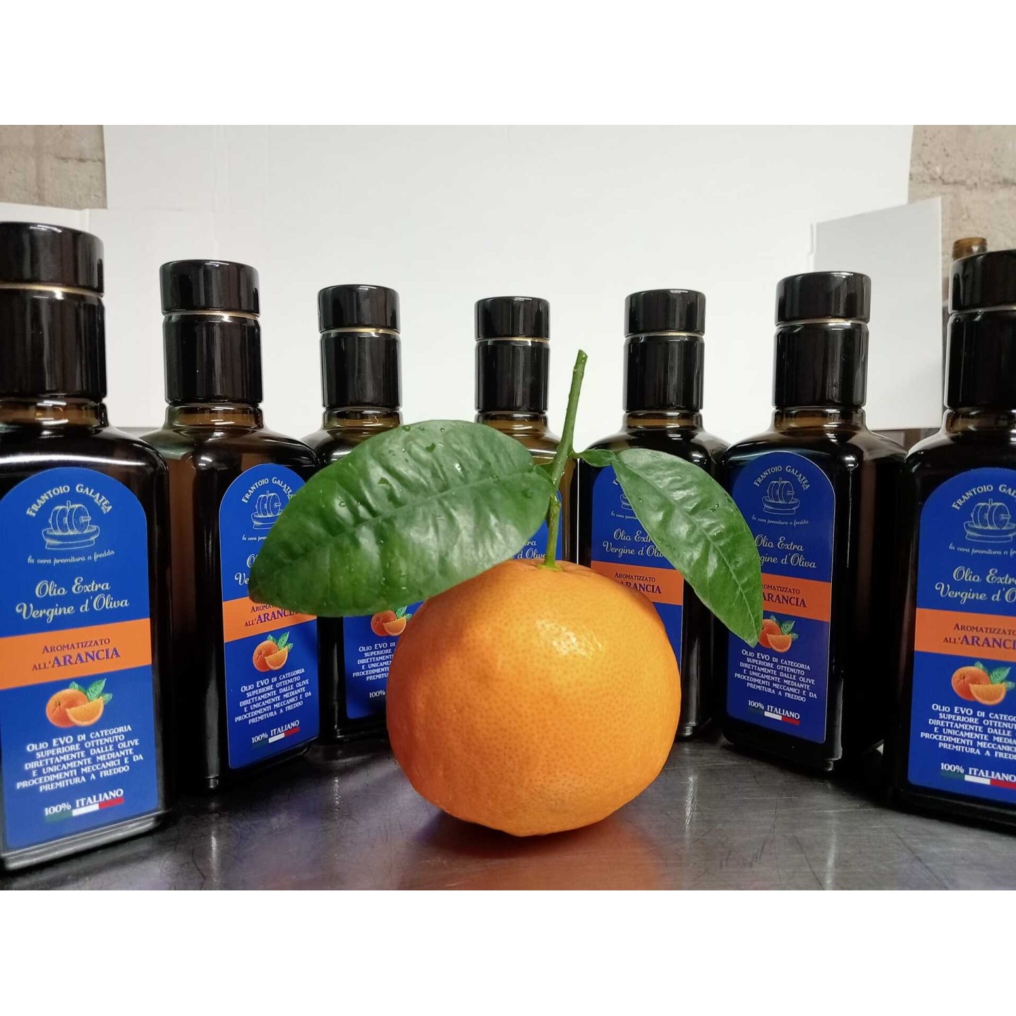 Condimento aromatizzato all'arancia a base di olio d’oliva 250 ml - Frantoio Galatea